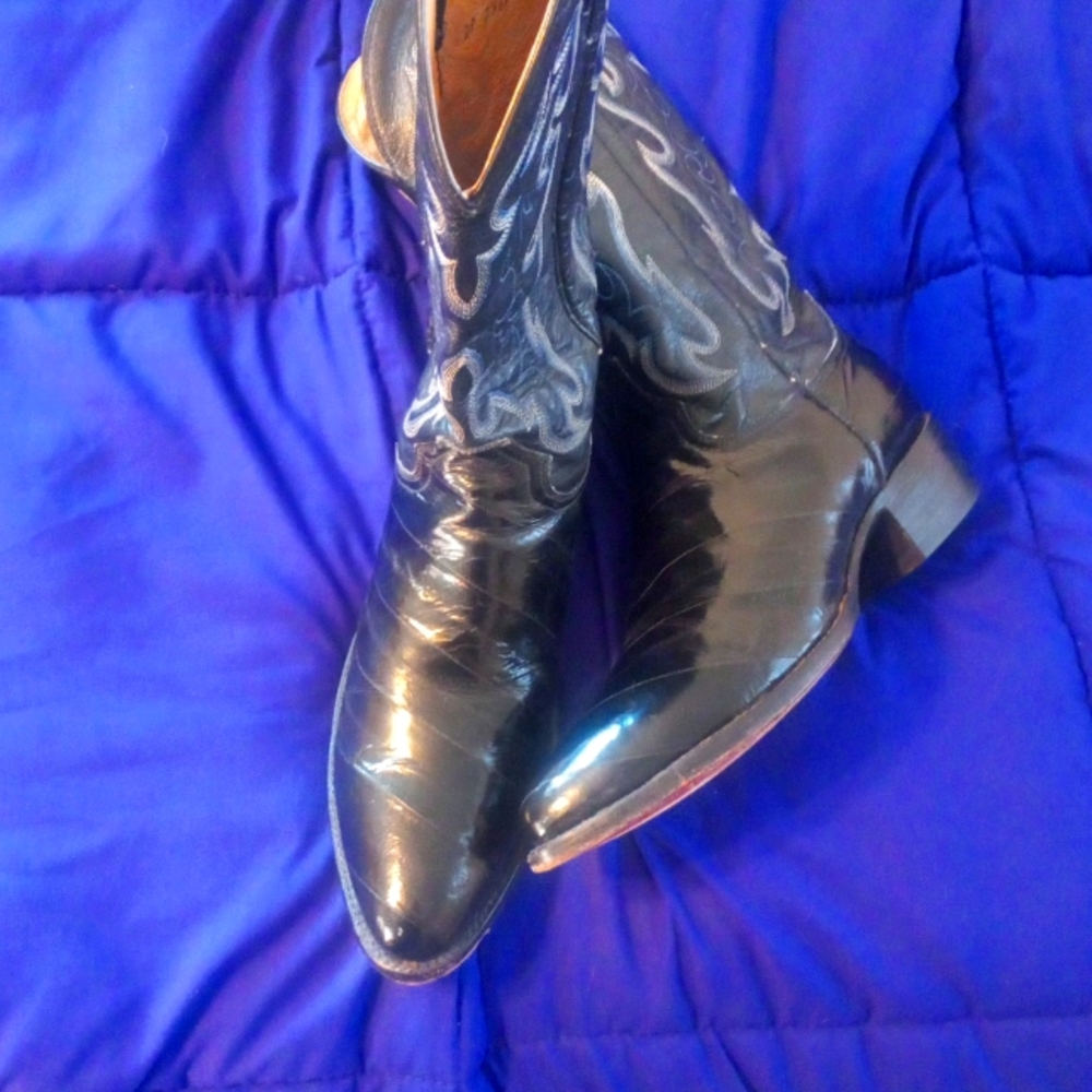 Dan Post Eel Cowboy Boots 11 D